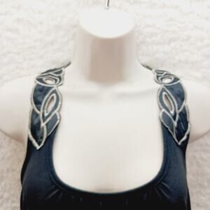 Tank Top Size L Black Goth Festival Siren Fairy Mob Wife Indie Sleaze Alt Girl